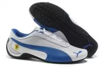 2019U puma chaussures femme sport jogging pas cher 827 blanc bleu